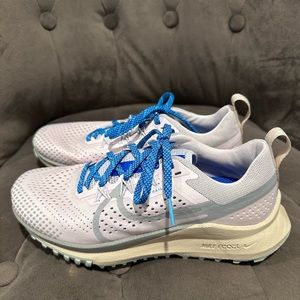 Nike React Pegasus Trail 4 Pink/Grey Women SZ 7 DJ6159-600 (Retail $150) NEW